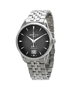 Men's DS-1 Big Date Stainless Steel Black Dial Watch
