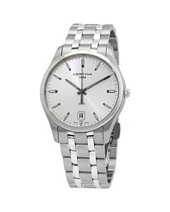 Men's DS-4 Stainless Steel Silver Dial Watch