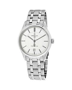 Men's DS-8 Powermatic 80 Stainless Steel Silver Dial Watch
