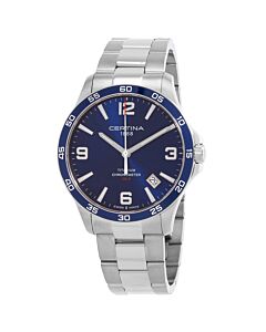 Men's DS-8 Titanium Blue Dial Watch