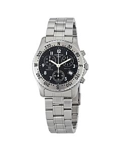 Men's DS Nautic Chronograph Stainless Steel Black Dial Watch