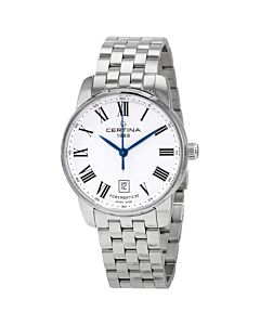 Mens-DS-Podium-Stainless-Steel-White-Dial-Watch