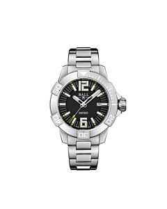 Men's Engineer Hydrocarbon DeepQUEST II Titanium and Stainless Steel Black Dial Watch