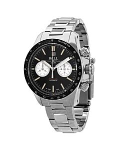 Men's Engineer Hydrocarbon Racer Chronograph Stainless Steel Black Dial Watch