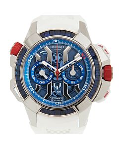 Men's Epic X Chrono Chronograph Rubber Blue Dial Watch