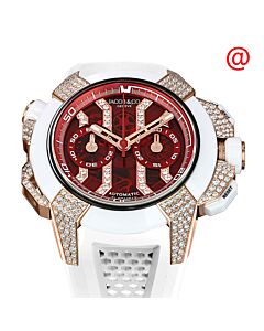 Mens-EPIC-X-CHRONO-Chronograph-Rubber-Red-Dial