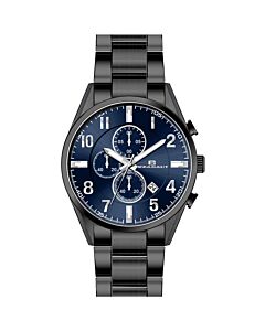 Men's Escapade Chronograph Stainless Steel Blue Dial Watch