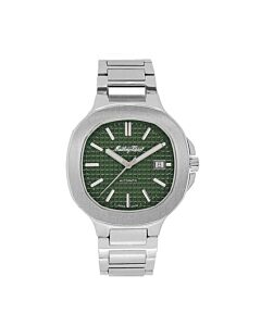 Men's Evasion Automatic Stainless Steel Green Dial Watch