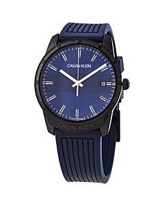 Men's Evidence Rubber Blue Dial Watch
