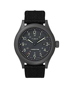 Men's Expedition North Fabric Black Dial Watch