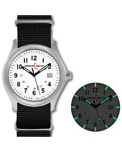 Men's Field (Tritium Illuminated) Nylon White Dial Watch