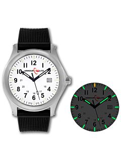 Men's Field (Tritium Illuminated) Polyurethane White Dial Watch