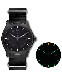 Mens-Field-Tritium-Illuminated-Nylon-Black-Dial-Watch