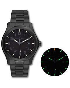 Mens-Field-Tritium-Illuminated-Stainless-Steel-Black-Dial-Watch