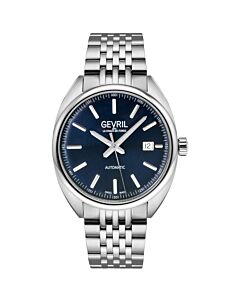Men's Five Points Stainless Steel Blue Dial Watch