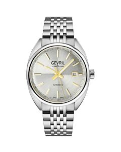 Men's Five Points Stainless Steel Silver-tone Dial Watch