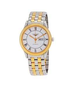 Men's Flagship Stainless Steel White Dial Watch