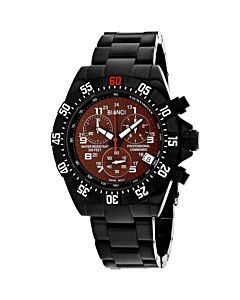 Men's Fontana Chronograph Stainless Steel Brown Dial Watch