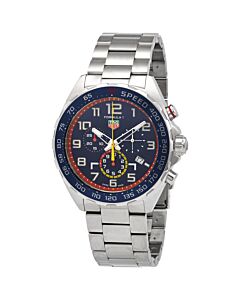 Men's Formula 1 Red Bull Racing Special Edition Chronograph Stainless Steel Blue Dial Watch