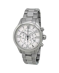 Men's Fortuna Chronograph Stainless Steel Silver-tone Dial Watch