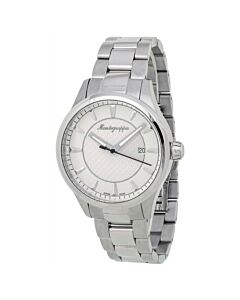 Men's Fortuna Stainless Steel Silver-tone Dial Watch