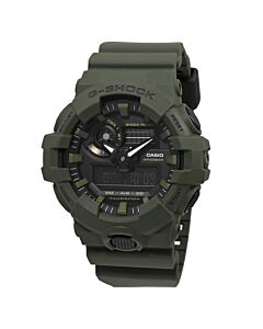 Men's G-Shock Chronograph Resin Black-Digital Dial Watch