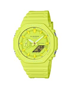 Men's G-Shock Resin Yellow Dial Watch