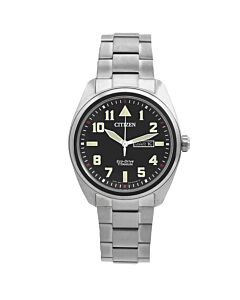 Men's Garrison Super Titanium Black Dial Watch