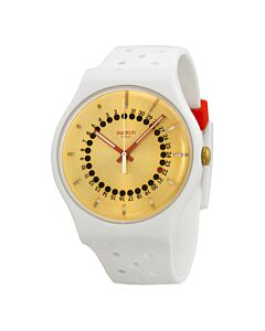 Men's Generation 31 Silicone Gold Dial Watch