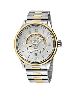 Men's Giromondo Stainless Steel Silver Dial Watch