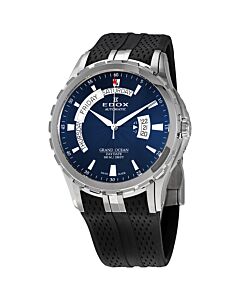 Men's Grand Ocean Rubber Blue Dial Watch