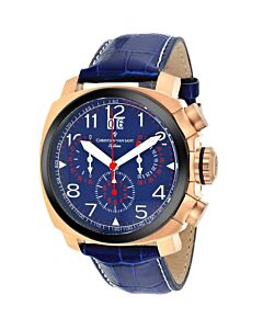 Men's Grand Python Leather Blue Dial Watch