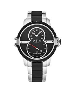 Men's Grande Seconde SW Stainless Steel Black Dial Watch