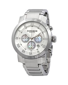 Men's Silver Tone Dial Stainless Steel