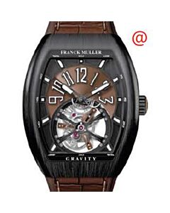 Men's Gravity Alligator Brown Dial Watch