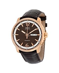 Men's Great Wall Leather Brown Dial