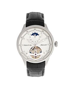 Men's Gregory Genuine Leather White Dial