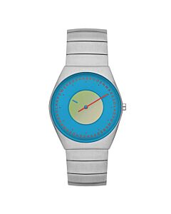Men's Grenen Stainless Steel Blue Dial Watch