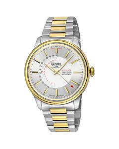 Men's Guggenheim Stainless Steel Silver-tone Dial Watch