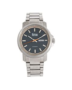 Men's Helios Stainless Steel Grey Dial Watch