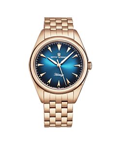 Mens-Heritage-Stainless-Steel-Blue-Dial-Watch