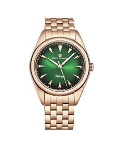 Mens-Heritage-Stainless-Steel-Green-Dial-Watch
