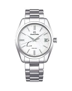 Men's Heritage Stainless Steel White Dial Watch