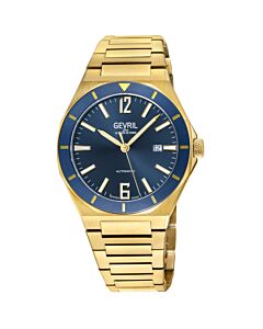 Men's High Line Stainless Steel Blue Dial Watch