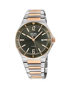 Men's High Line Stainless Steel Green Dial Watch