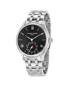 Men's Horological Smartwatch Stainless Steel Black Dial