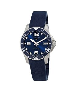 Men's HydroConquest Rubber Blue Dial Watch