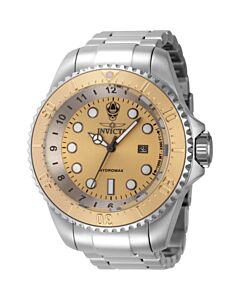Men's Hydromax Stainless Steel Gold-tone Dial Watch