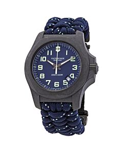 Men's I.N.O.X. Textile Blue Dial Watch