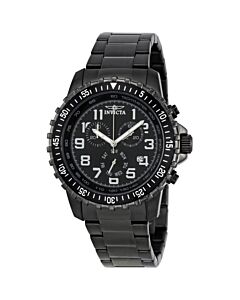 Men's II Collection Chronograph Stainless Steel Black Dial Watch
